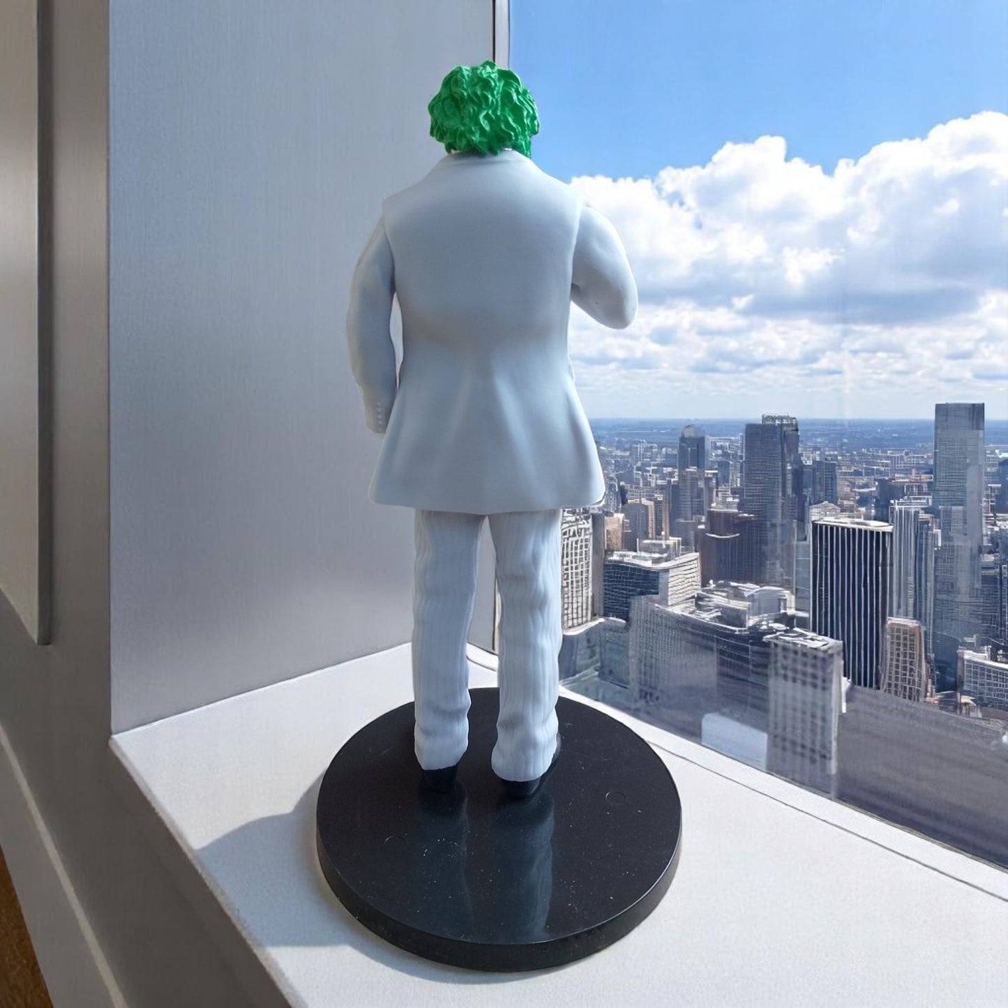 YOURKARTS.COM Comic Villain Car Charm Dashboard Toy – 5.5-Inch Unique Dashboard Decor PVC (Joker smoking B)