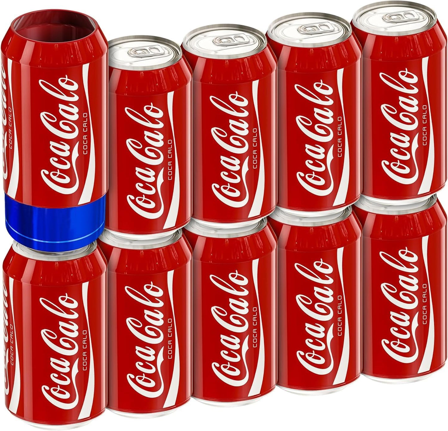 YOURKARTS.COM Silicone Can Sleeve for Cola Beer for 550ML Cans – Looks Like Regular Soda Can | Hide Alcoholic Beverage Easily | Reusable Cooler Sleeve...