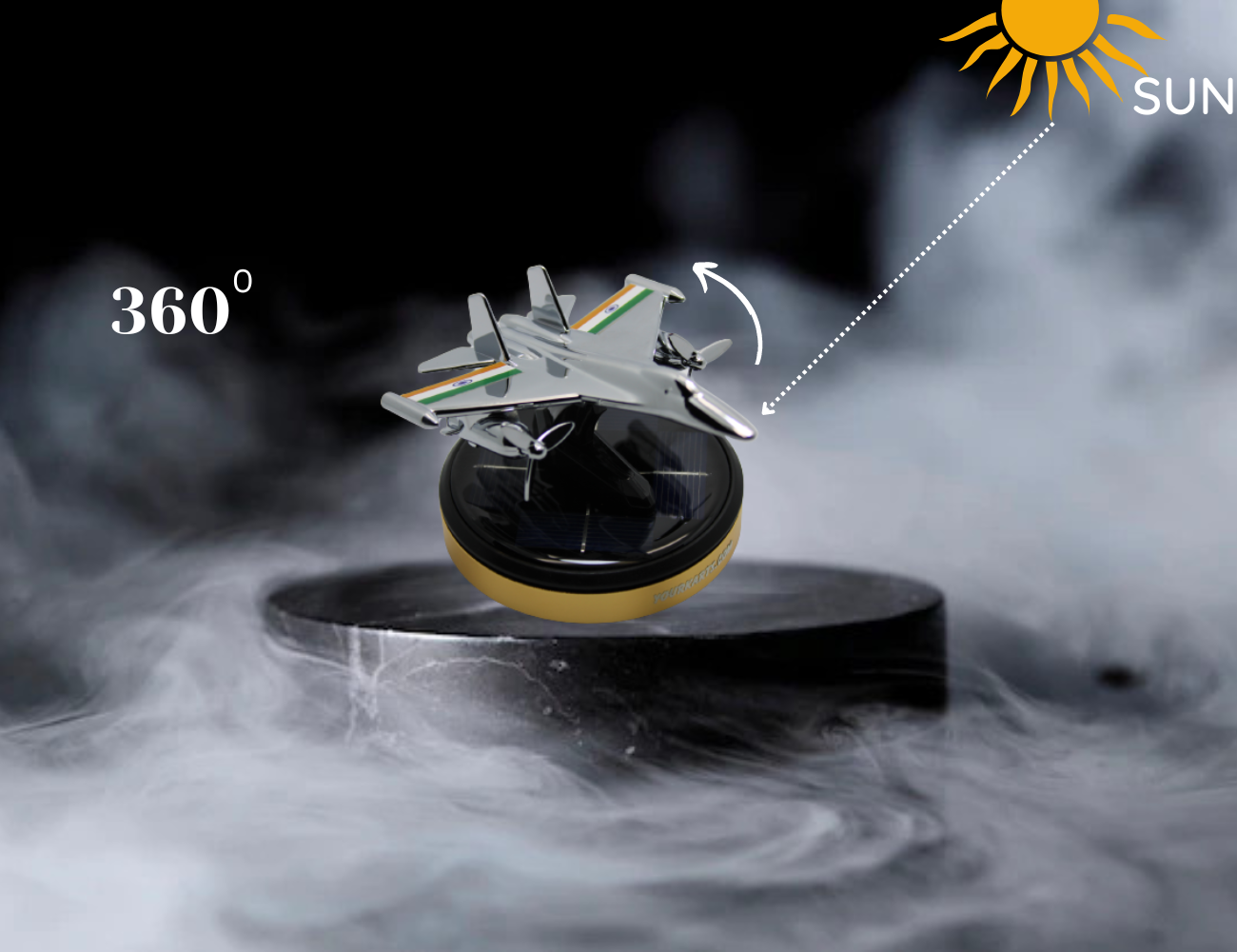 Vaayu jet solar plane air freshner