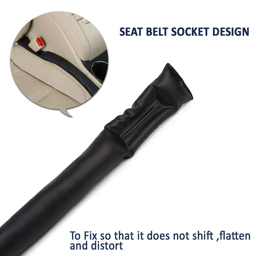 Car Seat Gaps Filler, 2 Pack Microfiber Leather Seat Crevice Plug Blockers, Stop Things from Dropping, Organizer Fill The Gap Between Seat and Console, Universal for Car SUV Truck(Pack of 2)