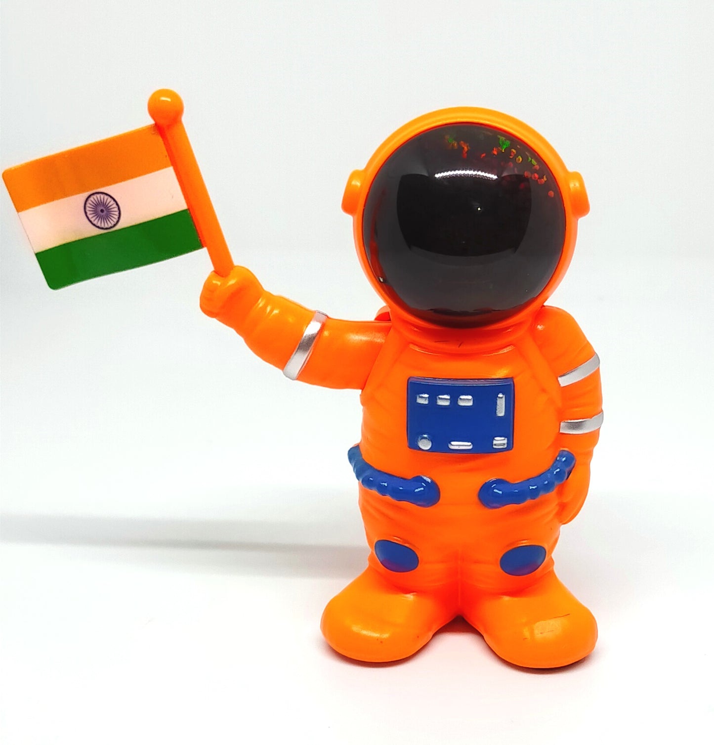 Solar astronaut with indian flag