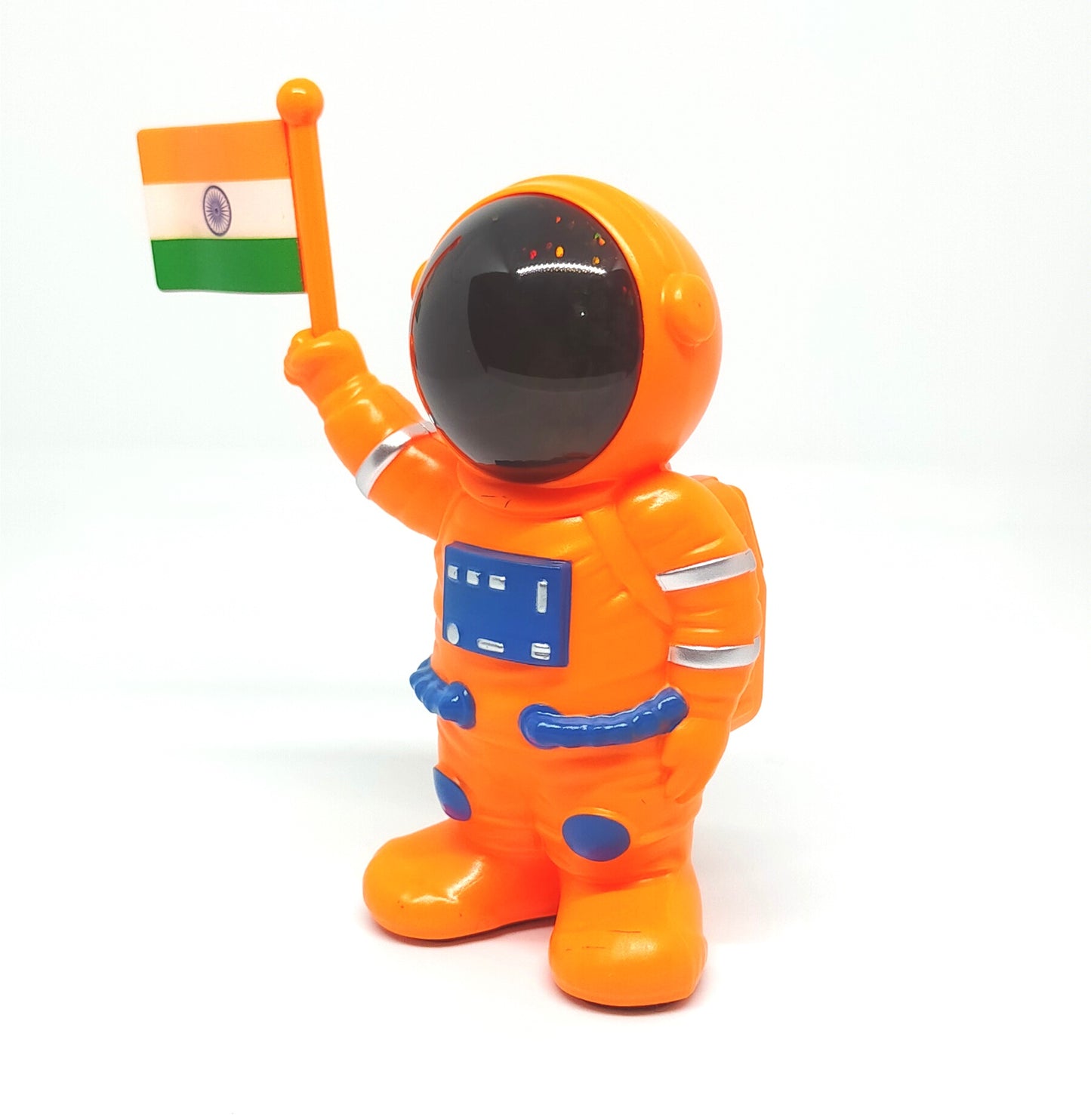 Solar astronaut with indian flag
