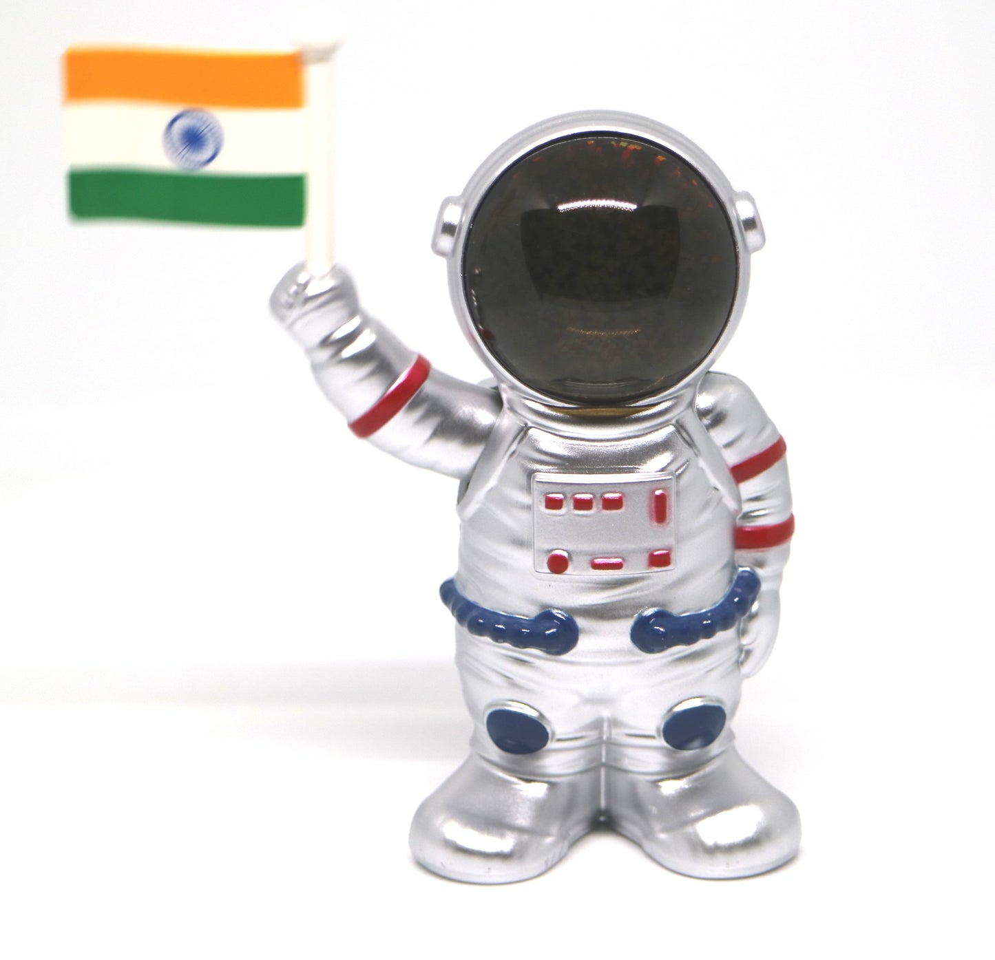 Solar astronaut with indian flag