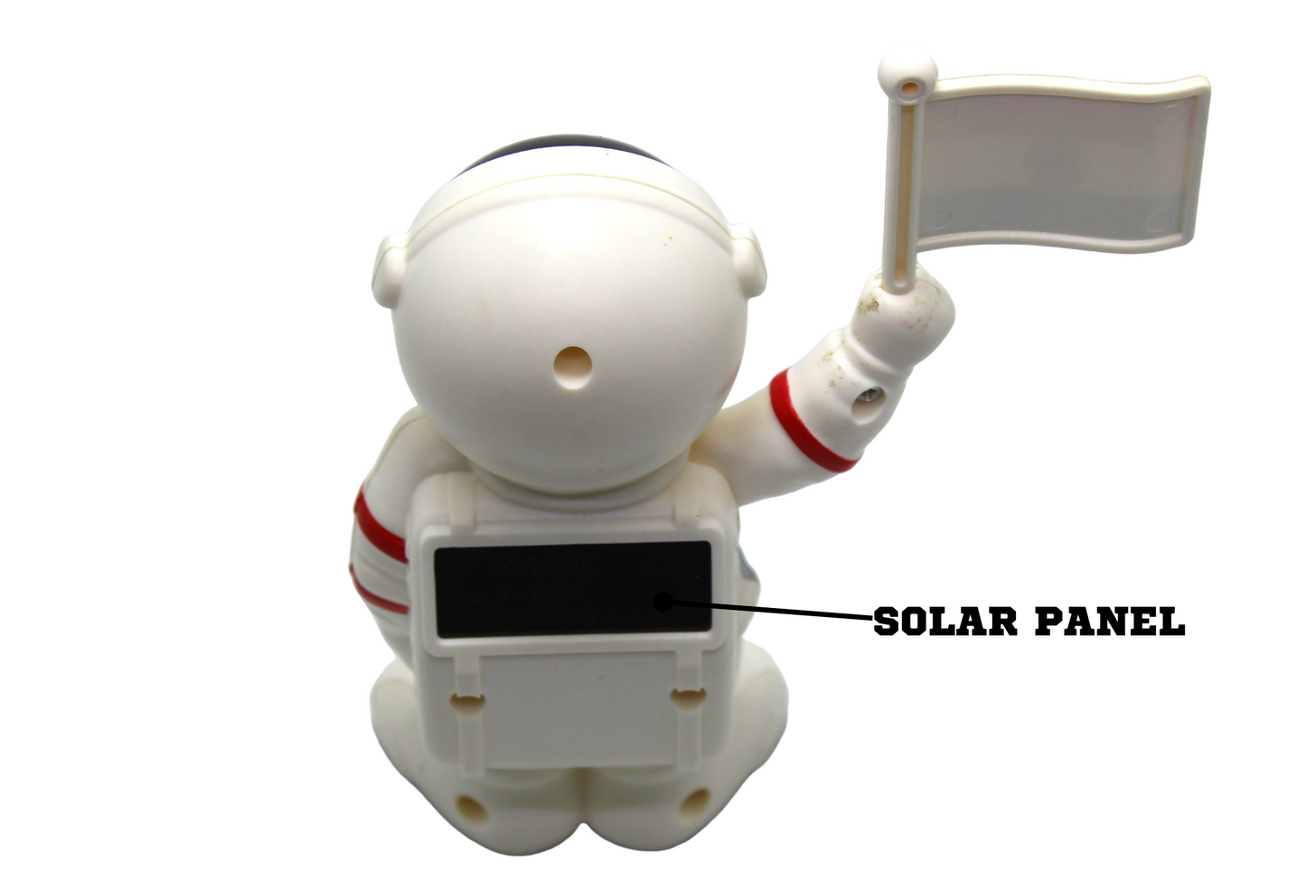 Solar astronaut with indian flag