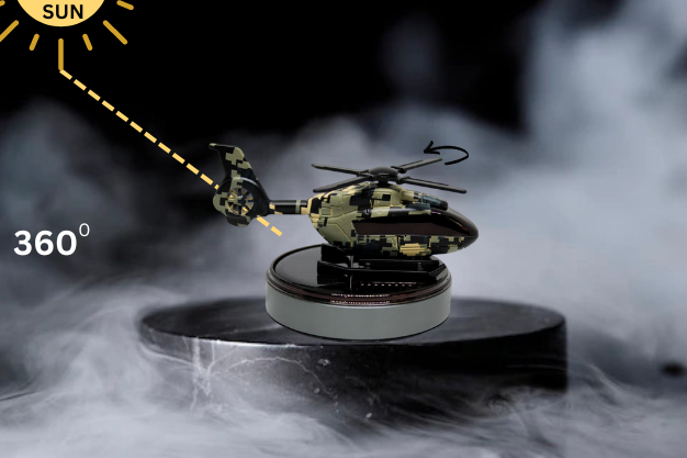 Car solar military helicopter perfume