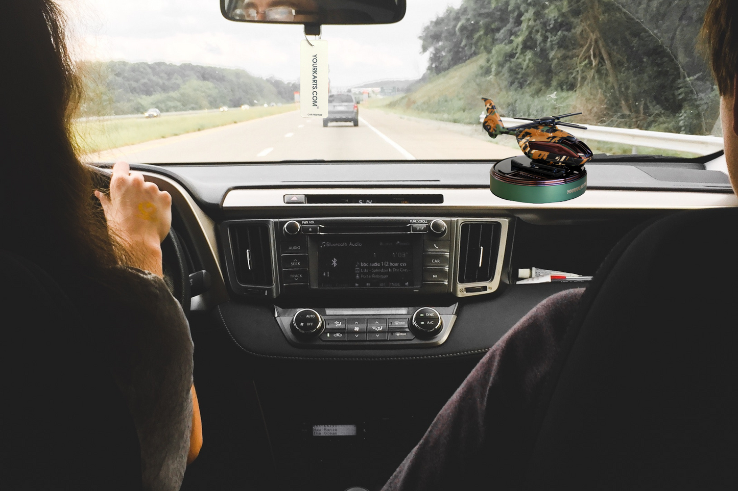 Car solar military helicopter perfume