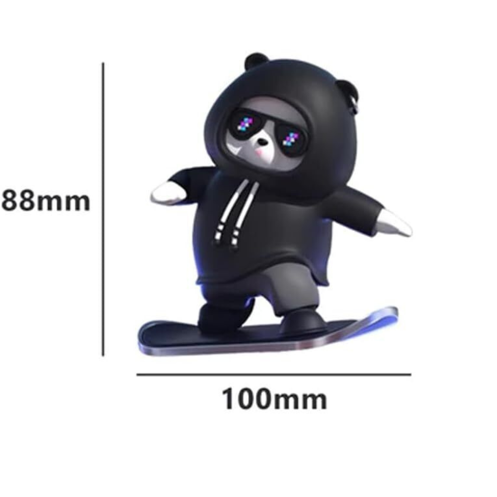 Car Mounted Sliding Cartoon Bear Toy