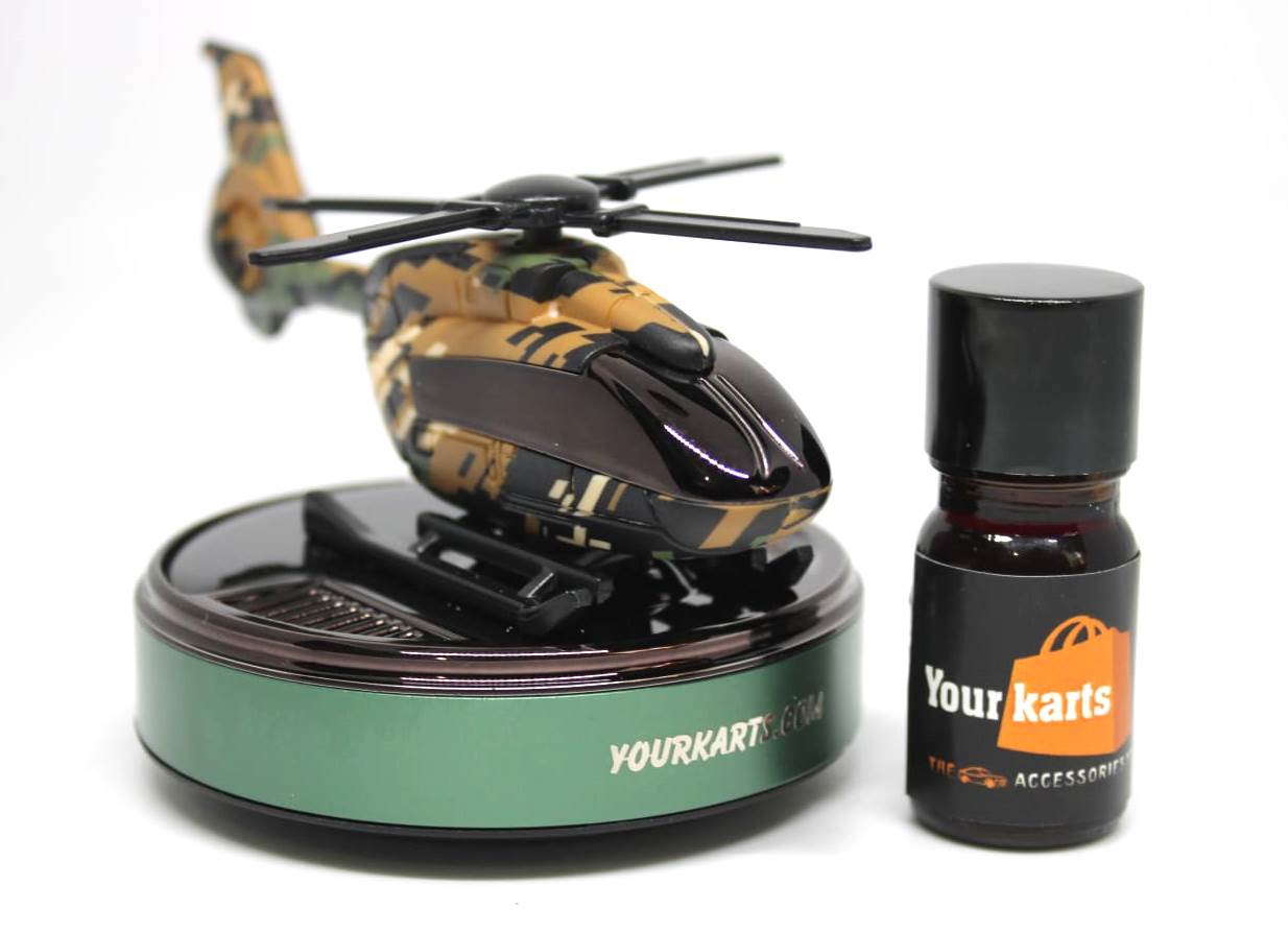 Car solar military helicopter perfume