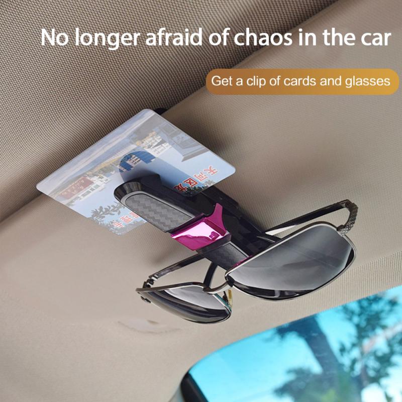 Glasses Holder for Car Sun Visor (Pack of 2)