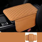 YOURKARTS Center Console Armrest Cover Pad with Side Pockets | Small Size for Hatchbacks & Sedans | Leather Auto Armrest Seat Box Cover