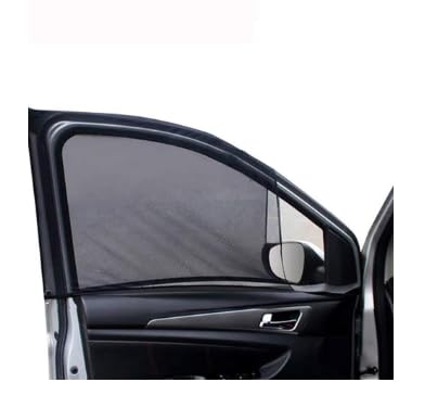 Car Window Curtains Pack of 2 - Front Side Window Sunshade Universal fit