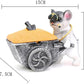 YOURKARTS.COM Small Car Dashboard Decorative Figurines Set (1, Bulldog Ashtray)
