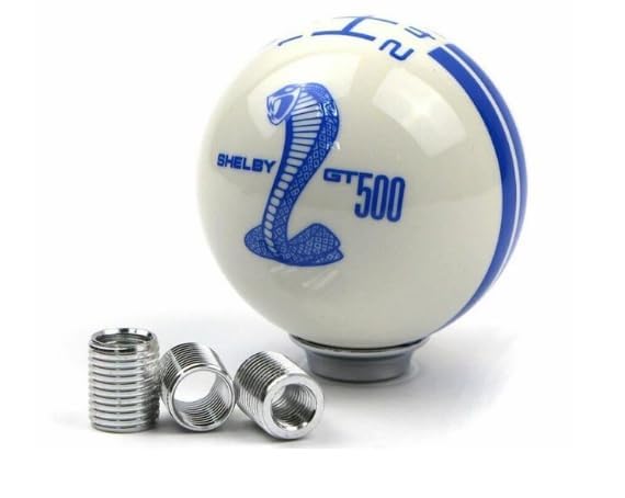 6 Speed Manual Car Gear Shift Knob with Thread Adapters ball shape