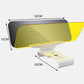 Yourkarts 2-in-1 Car Sun Visor HD Anti-Glare Day & Night Vision Driving Mirror - UV Protection, Foldable, Clear View