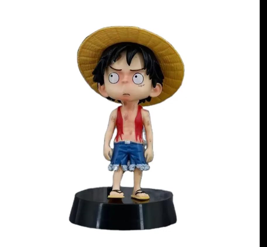 YOURKARTS.COM Anime Characters Naruto and Luffy for car Dashboard Office Desk, Home Décor, Unique Decoration for Car Interiors