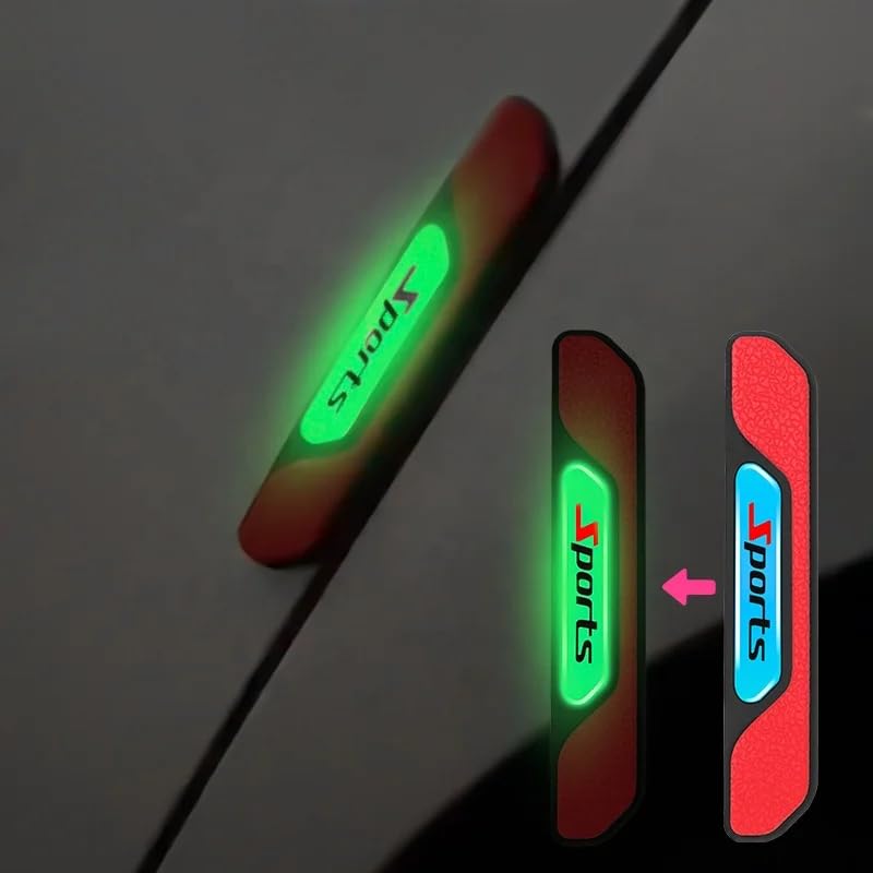 YOURKARTS.COM Car Door Edge Guards Protector Anti-Collision Strip Reflector Sport Design & Clear Options | Flexible Silicon & PVC Edge Guard Nissan