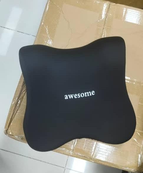 YOURKARTS.COM Memory Foam Car Neck Pillow | Ergonomic Cervical Support Cushion for Car Seat | Headrest Neck Rest for Long Drives | Comfortable Travel Pillow for Pain Relief & Posture Support