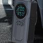 Portable Tyre Inflator with Jump Starter, Rechargeable Air Compressor Emergency Power Pump with LED Light
