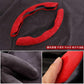 YOURKARTS Velvet Steering Wheel Cover, Universal, Anti-Slip, Car Interior Decoration