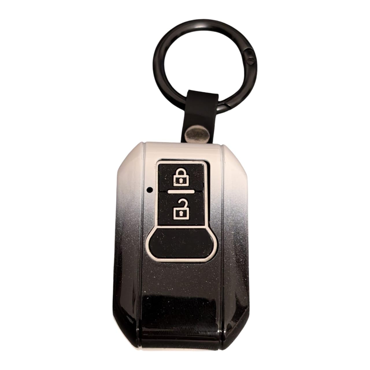 YOURKARTS.COM Car KeyCover ABS Carbon Case Anti-Break Compatible Baleno,Grand Vitara,XL6,Swift,Brezza Celerio Ignis,Ertiga,Dzire,Fronx,Urban Cruiser,Glanza,Hyryder 2 Button Key (Shade)