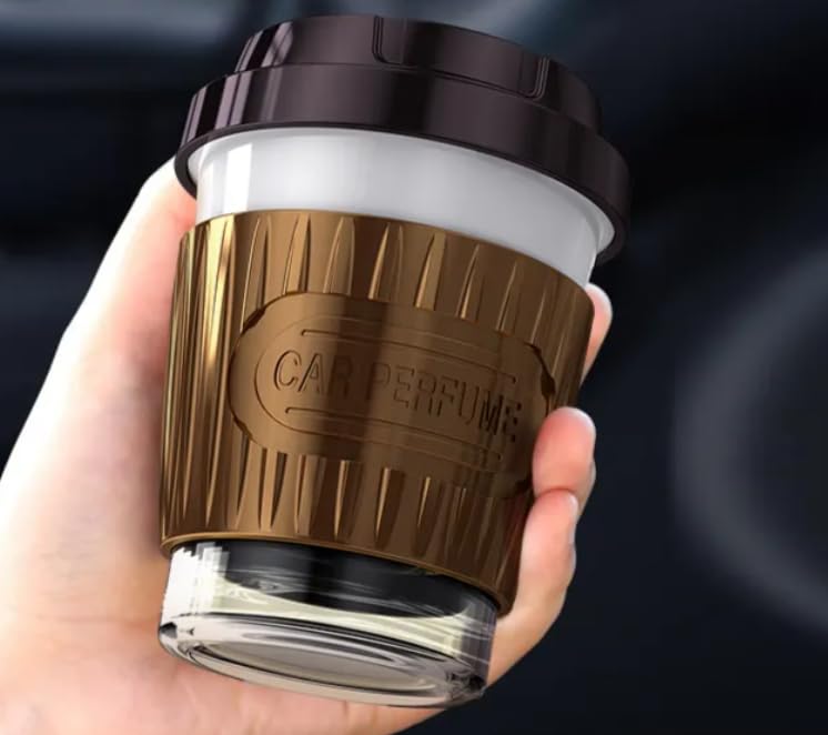 Yourkarts.com Cup Car Air Freshener – Coffee Cup Shape Car Perfume Diffuser