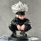 Anime Character Figurine, 10cm Black Jujitsu Outfit, PVC Model