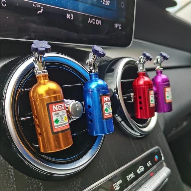 YOURKARTS.COM car AC Unique NOIS Shape: Stand out with a car air freshener- RANDOM COLOR