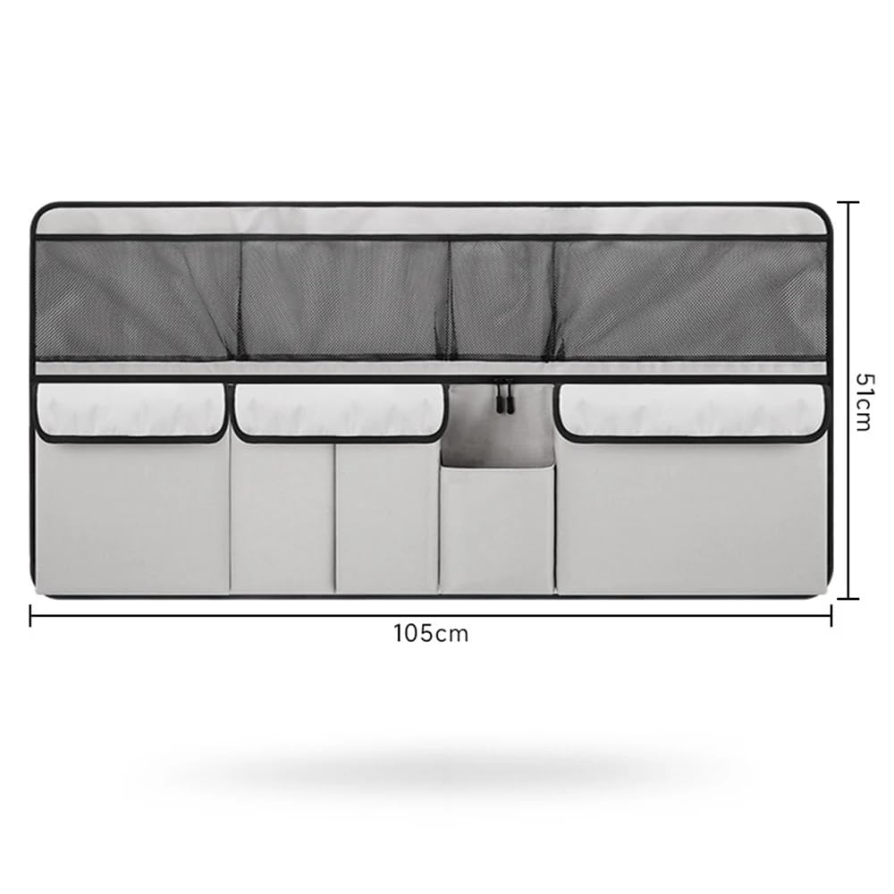 Car Trunk Organizer Hanging Backseat Storage Bag, Multi-Pocket Storage for Groceries Travel Essentials