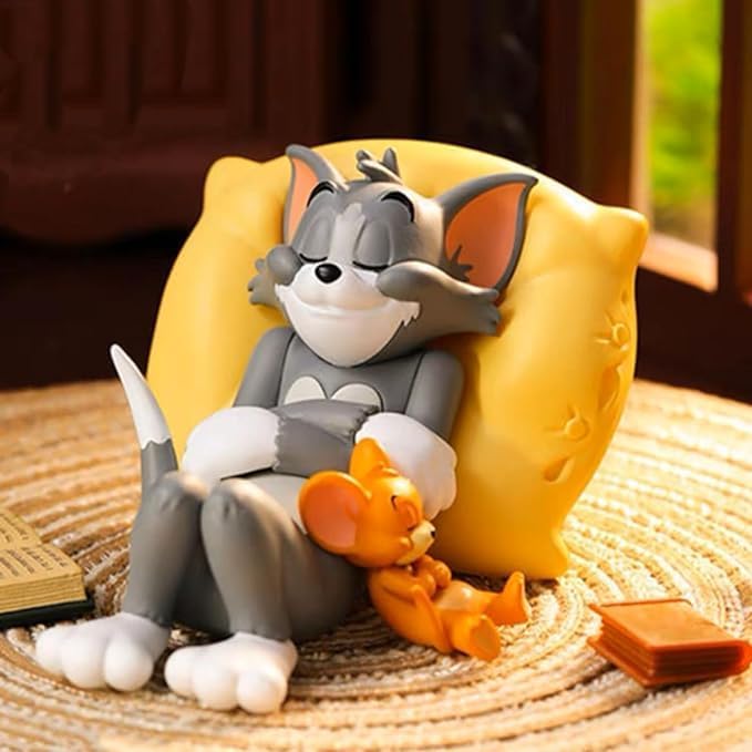 YOURKARTS Tom & Jerry Cute Sleeping Car Interior Accessory-Cute Toy for car Dashboard and Table top