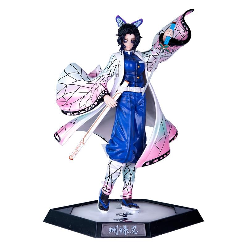 Demon Slayer Anime Character Action Figure, Red Battle Form, 29 cm Height, Collectible Statue