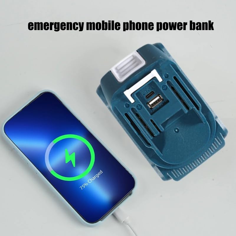 YOURKARTS.COM Mini Blower Turbo Fan 18V 110000RPM Powerful Air Duster | Portable Rechargeable Jet Fan Multi-Functional Cleaning Tool for Car, Computer, Electronics & Home (air Blower f018)