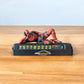 YOURKARTS.COM PVC Car Phone Number Dashboard Fantasy Display Plate, 27 x 8 cm, Push Down to Hide Number deadpool B