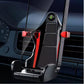 Car Seat-Shaped Phone Mount, Universal Dashboard Holder for All Smartphones, Adjustable Grip