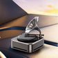 YOURKARTS.COM Metal solar gramophone car perfume For Car Decoration & Air Freshener