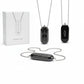 YOURKARTS.COM Car Hanging Air Purifier Necklace | Portable Personal Air Cleaner with USB Charging | Negative ion Generator Without a Filter, it Doesn't Need to be Replaced for Life