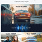 YOURKARTS.COM T800 Touch Screen Triple Camera 4K Dual Dash Cam WiFi, ADAS, G-Sensor, Parking Monitor, Loop Recording, 170° Wide-Angle Lens – Fron,Cabin and Rear Cameras | 18 Months Warranty