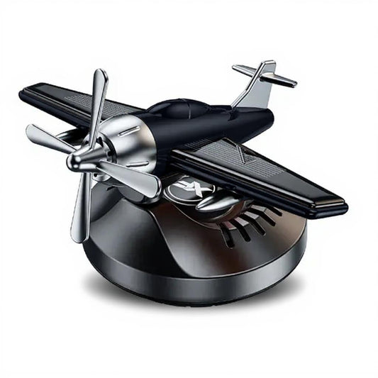 YOURKARTS.COM Solar spinning Glider Dashboard Perfume – 360° Rotating Solar Air Freshener with Built-in Plant-Based Fragrance, Spins with Turns car accessories 2025