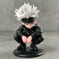Anime Character Figurine, 10cm Black Jujitsu Outfit, PVC Model