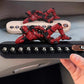 YOURKARTS.COM PVC Car Phone Number Dashboard Fantasy Display Plate, 27 x 8 cm, Push Down to Hide Number deadpool B