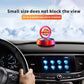 YOURKARTS.COM Car Perfume Diffuser Rotating Solar Air Freshener Double-ring Aromatherapy Diffuser Scent Car Decoration Interior Accessories (Solar Metal Vertical Ring)
