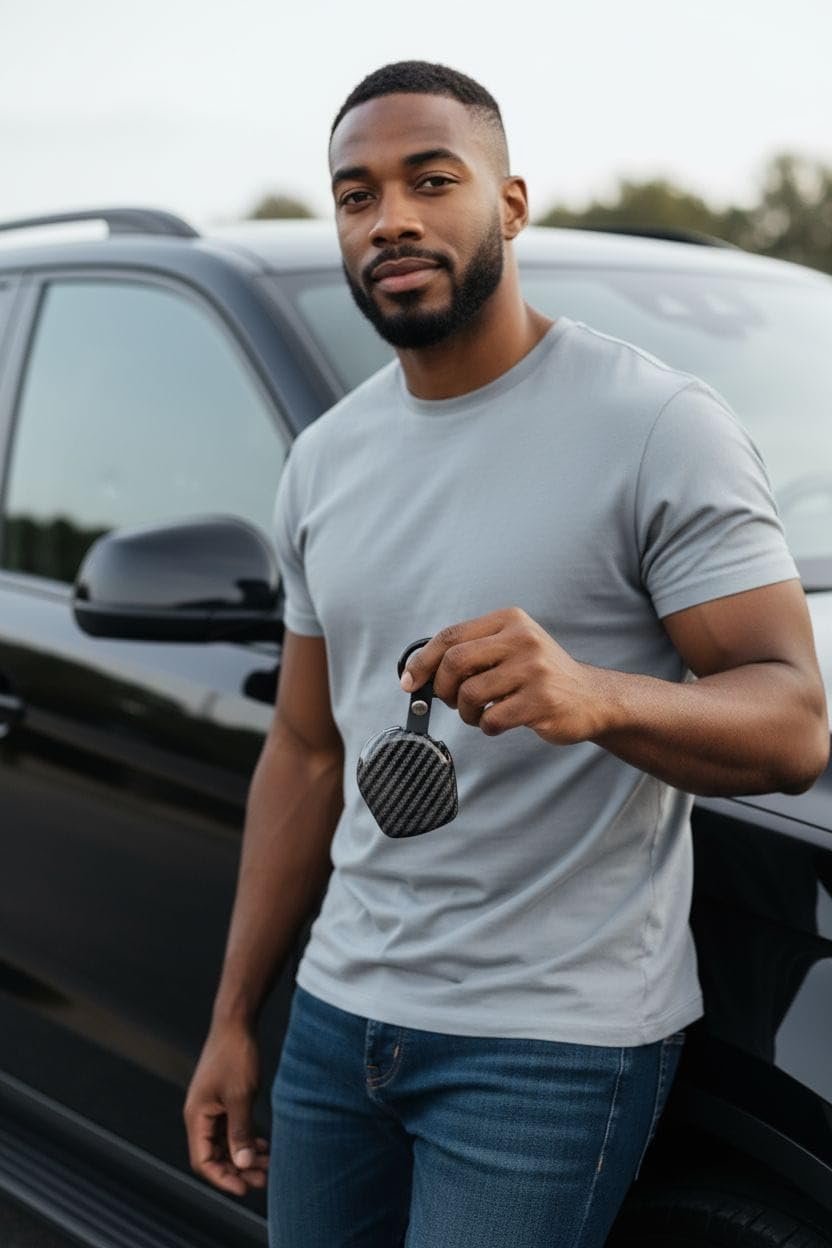 YOURKARTS.COM Car Key Cover ABS Carbon Case Anti-Break Key Shell S-Presso,Swift,SX4,DZire,Ignis,Alto,Vitara Brezza,Celerio,Ertiga,Ciaz,SCross,Baleno,Ritz 2 Button