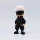 Anime Character Figurine, 10cm Black Jujitsu Outfit, PVC Model