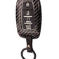 YOURKARTS.COM Car Key Cover Premium Design – Compatible with Kia Car Keys for Kia Seltos, Carens, Sonet - 4 Button Smart Key