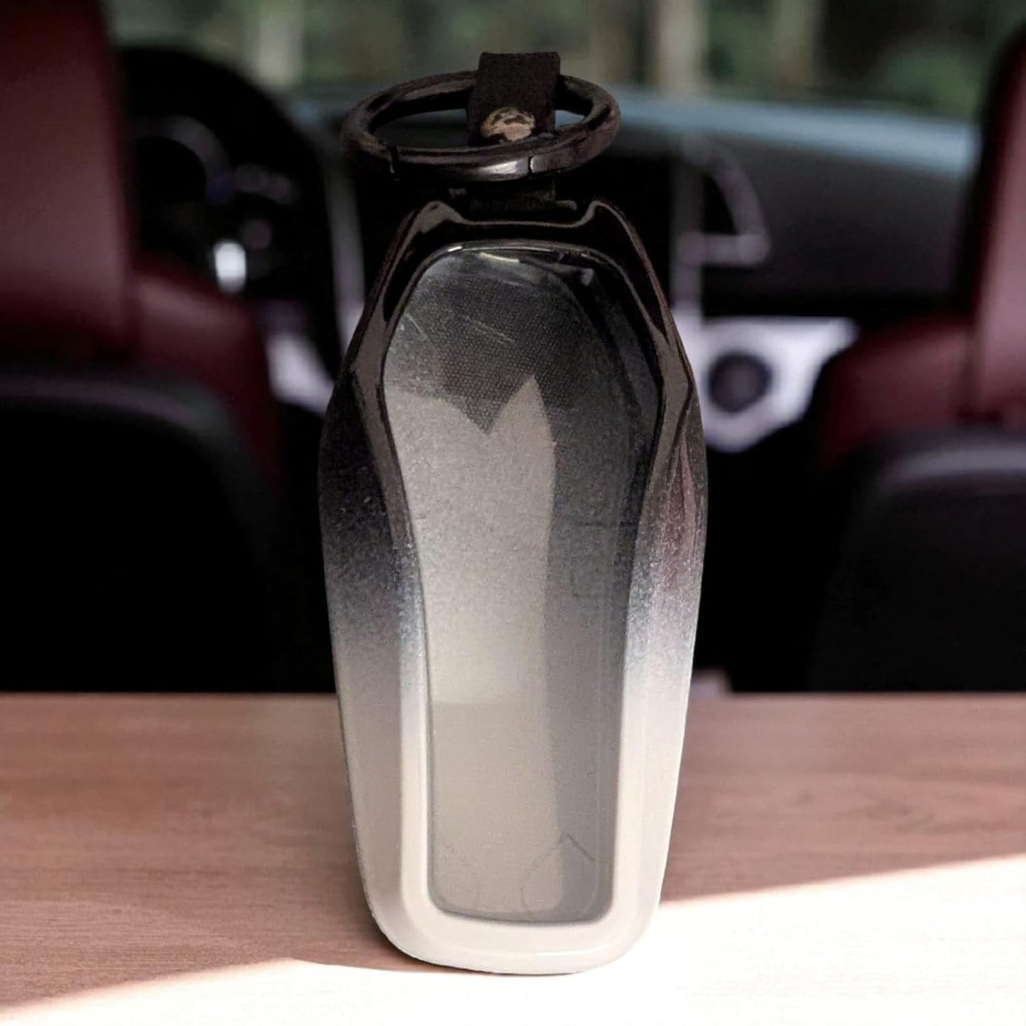 YOURKARTS.COM Car Key Cover Premium Carbon Pro Design – Hard Case Anti-Break Key Shell Compatible with BYD Car Keys | Sporty Look Smart Key Protector | car Accessories 2025 (Shade)