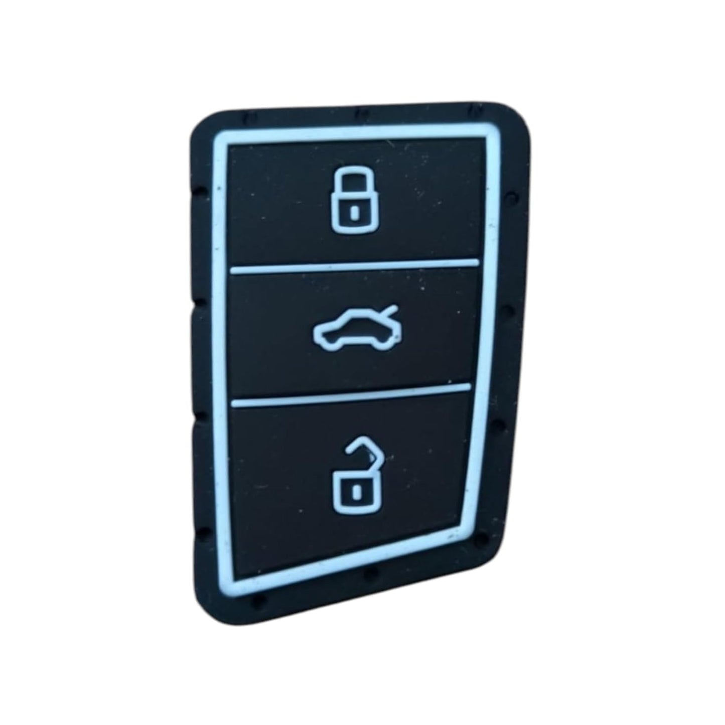 YOURKARTS.COM Car Key Cover ABS Carbon Case Anti-Break Key Shell Compatible with Volkswagen Polo Vento Jetta Ameo Passat and Skoda Rapid Laura Superb Octavia Fabia Yeti Folding Key(Pack of 1)