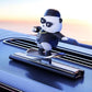 YOURKARTS.COM Car Skateboard Sliding Teddy Ornaments Cute Car Interior Deshboard Decorations for Car, Office, Home