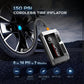 YOURKARTS.COM 2-in-1 Car Jump Starter & Tyre Inflator – 8000mAh, 600A Start/1200A Peak, Dual USB Output, LED Flashlight, Air Compressor (Q-7 2-in-1 Car Jump Starter & Tyre Inflator 600A)