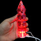 YOURKARTS.COM LED Crystal Bubble Styling Sporty Handle Gear Shift Knob Manual/Automatic Universal conical Shape