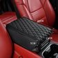 Car Armrest Cushion Pad, Console Cover, Anti-Slip, Universal Fit for Cars