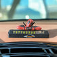 YOURKARTS.COM PVC Car Phone Number Dashboard Fantasy Display Plate, 27 x 8 cm, Push Down to Hide Number deadpool A